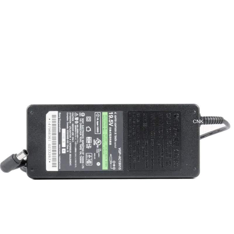 Новый 19 5 V 6.2A 120 Вт ноутбук Мощность адаптер для Sony PCGA AC19V15 VGN AW450F/ч VGP AC19V16 PCG FR215S FR285M