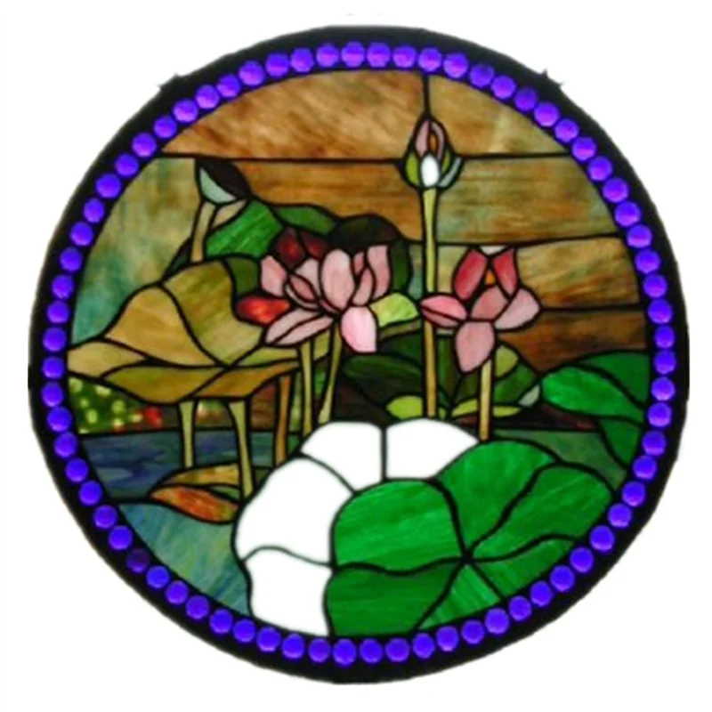 Tiffany Europ style glass by soldering process which used in Home decoration wall hanging as well decorati window panel | Дом и сад