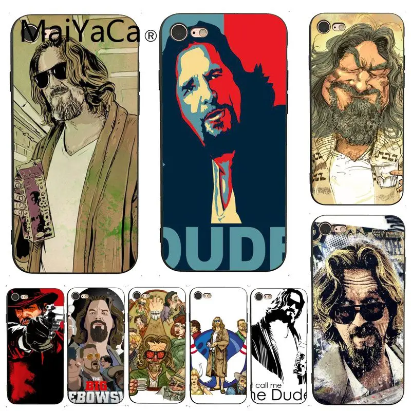 MaiYaCa для iphone 7 Чехол большой Lebowski окрашенные красивый чехол телефона iPhone 6 X 6S 6plus