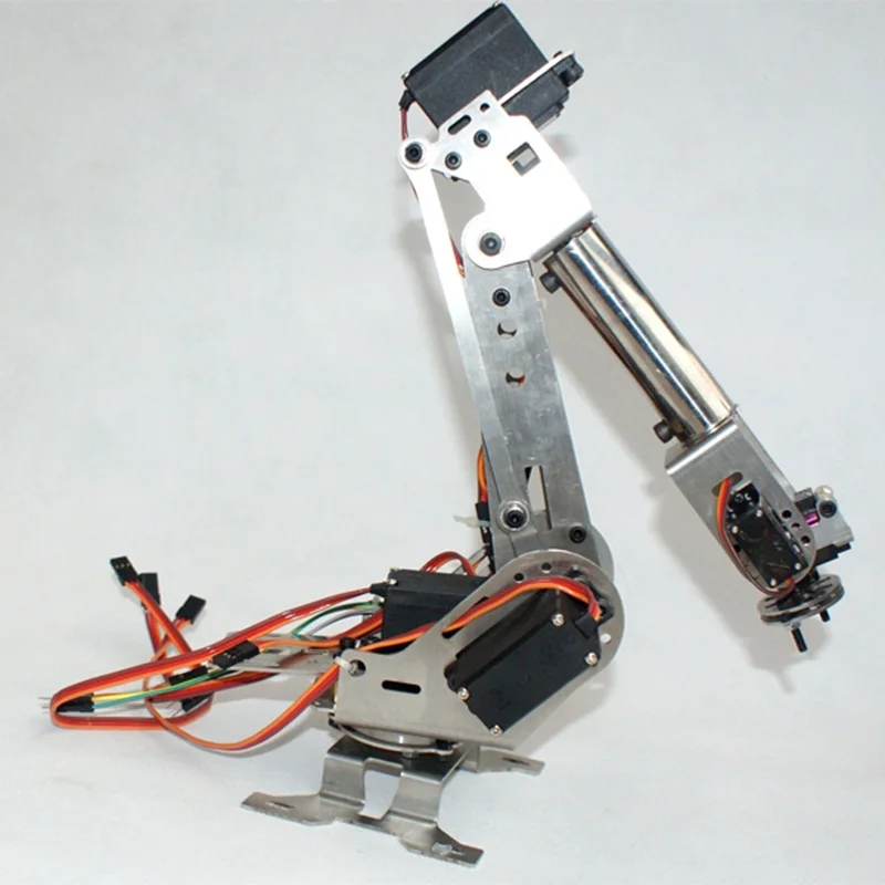 Новое прибытие DIY 6DOF алюминиевый робот рука 6 оси вращающийся механический