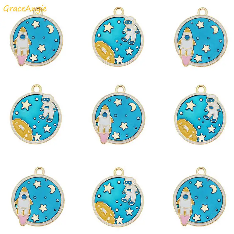 

6-10 шт., эмалированные подвески для цепочки, брелков, сережек