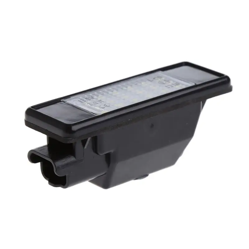

2pcs 18 LED License Plate Light Lamp For Peugeot 207 307 308 Citroen Berlingo 2004-2009 C3 C4 C5 C6 5D