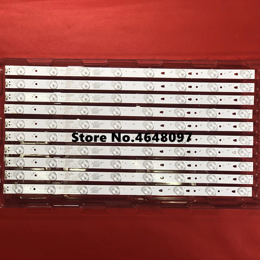 10 шт./компл. светодиодный Подсветка полосы для LE48A31 LE48B510F LSC480HN10 LS48H310G LE48G520N 48D08 ZC21AG 01
