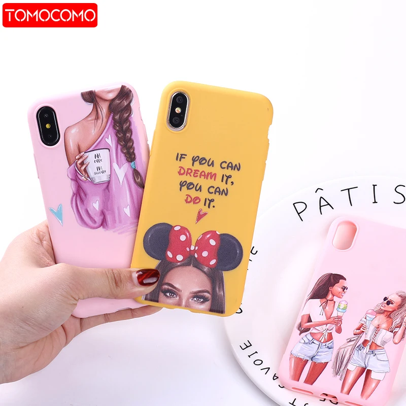 Модный мягкий силиконовый чехол для iPhone 12 11 8 8Plus X XS Max 7 7Plus|Бамперы| |