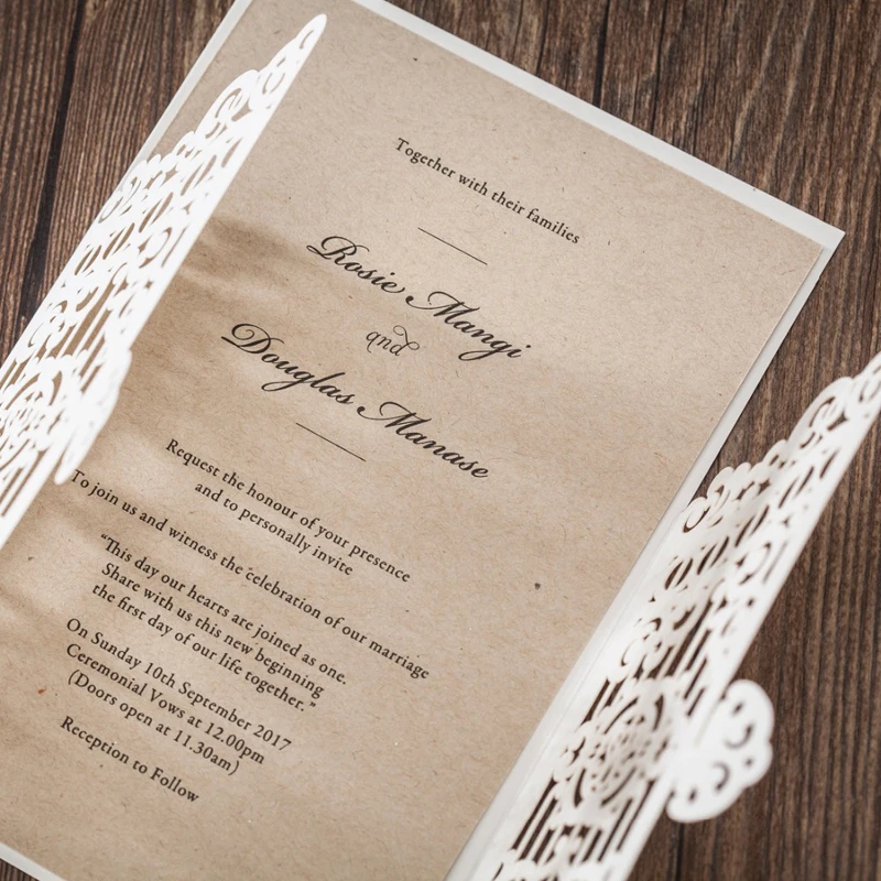 Univeral пустой пригласительный билет для партии Пользовательские печати