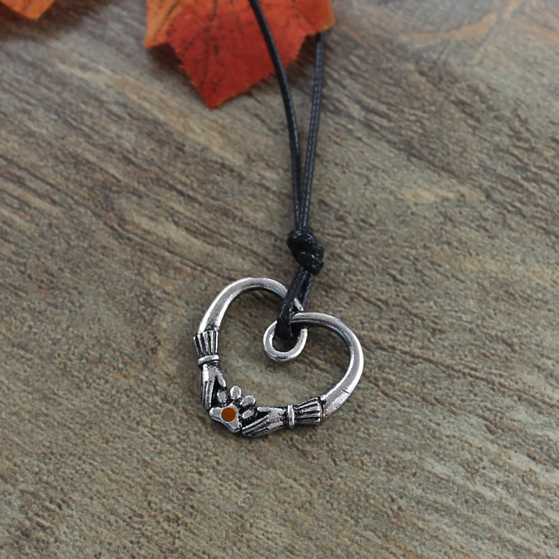 Милый и романтический кулон на цепочке лапа для собак модный подарок питомца