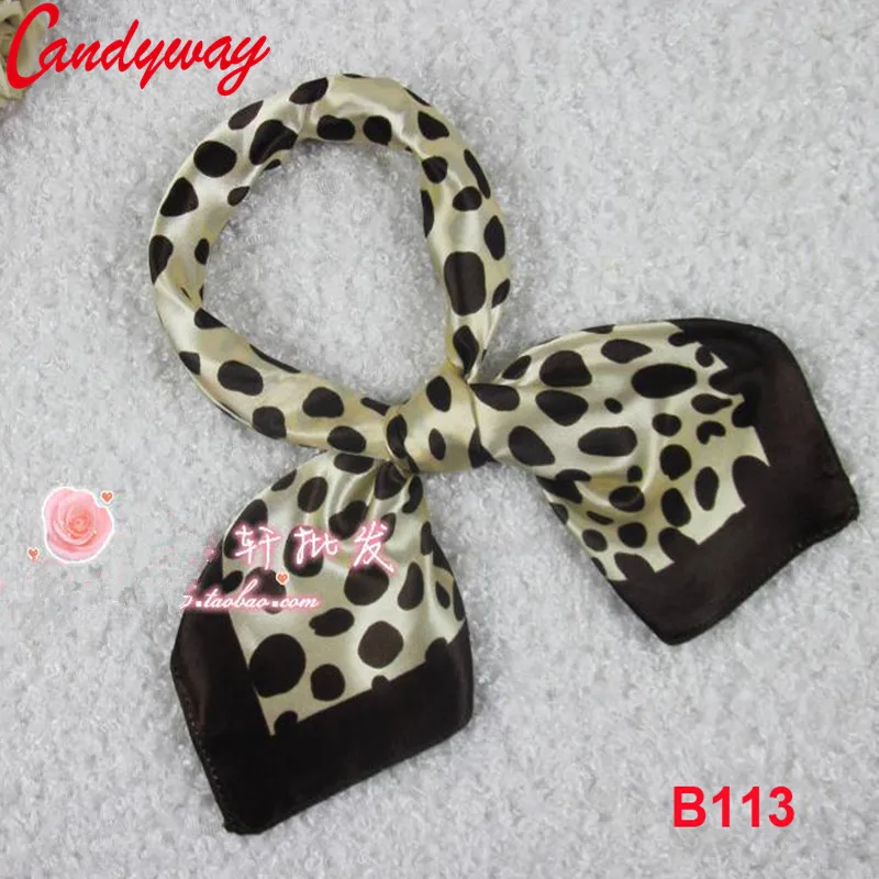 Леопардовые аксессуары для художественных работ женский квадратный платок