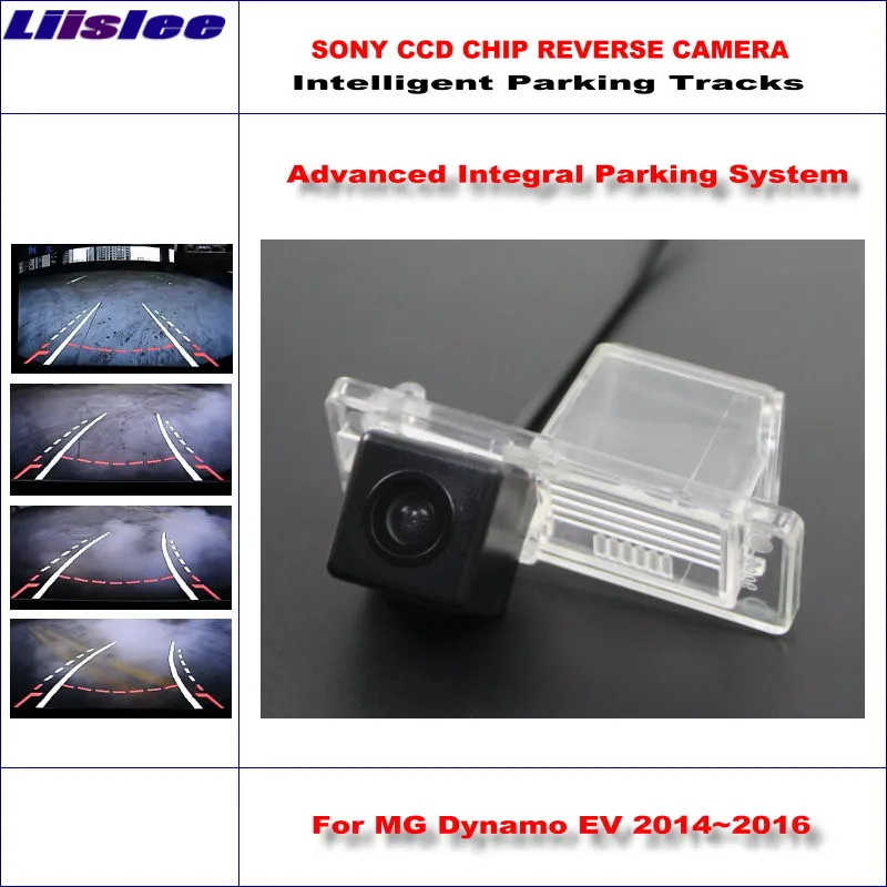 

Liislee задняя камера для MG Dynamo EV 2014 ~ 2016 интеллектуальные парковочные треки Реверсивные/580 ТВ линии динамическое руководство Tragectory