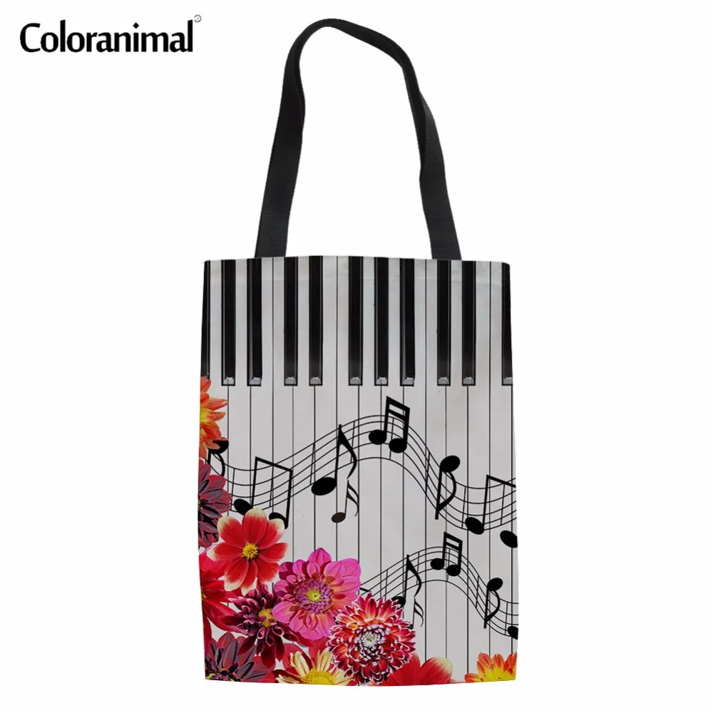 Coloranimal женские многоразовые повседневные холщовые сумки 2018 модный дизайн