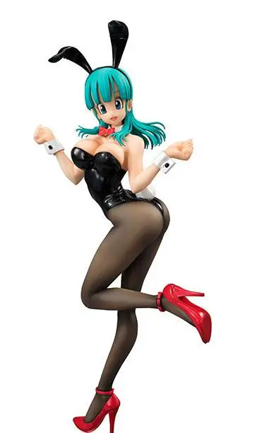 no retai box Bulma Bunny Girl Videl Искусственный Человек 18 Чичи Ланч Dragon Ball японского аниме фигурки игрушки ПВХ Коллекция моделей - Цвет: no retai box