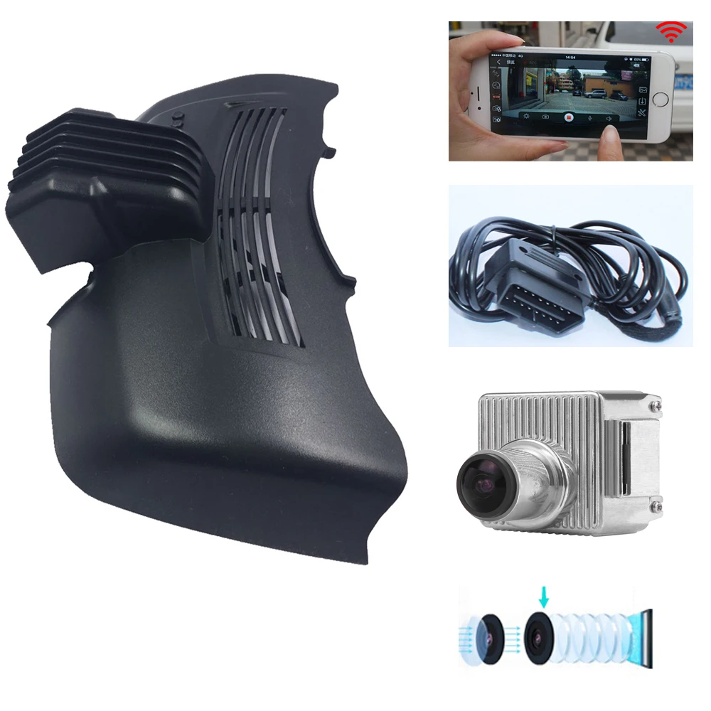 PLUSOBD для Benz S 221 высокая конфигурация специальный DVR скрытый OEM стиль дизайн HD 1080P