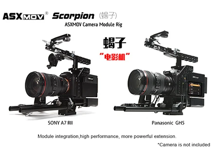 Камера Rig плечо костюм для GH5/GH5S Профессиональный мини съемки пальто|Стедикамы и