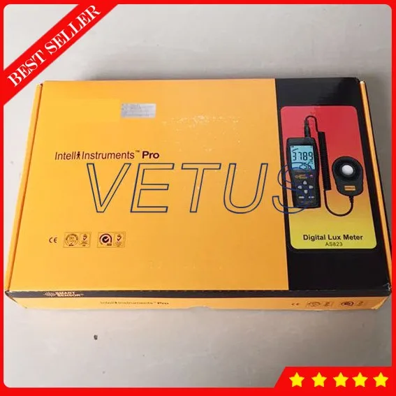 AS823 Цифровой Люксметр фотометр с цифровым световым измерителем люксметр|photometer| |