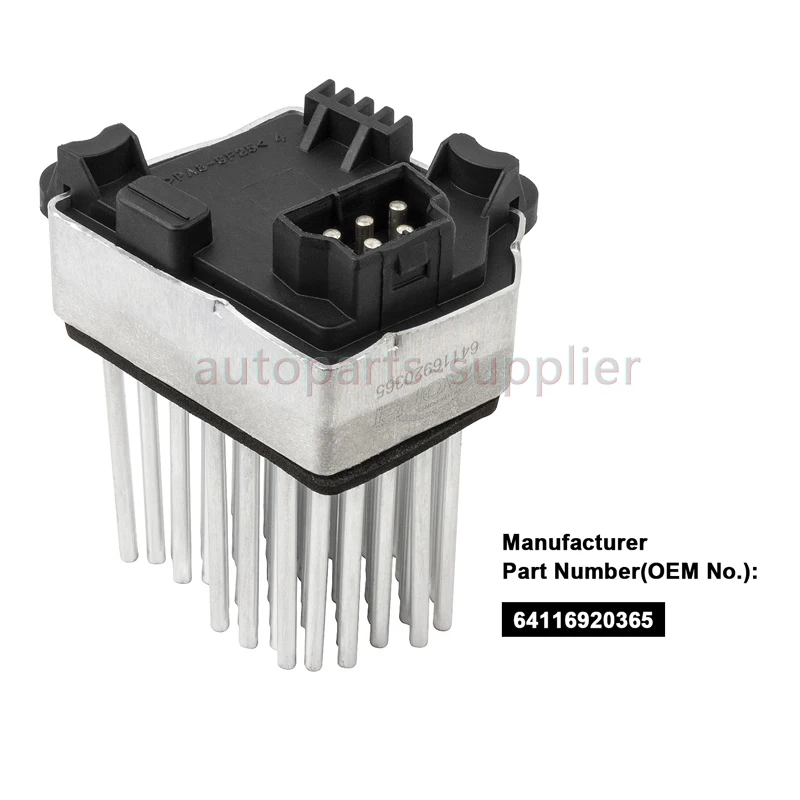 64116920365 для BMW E39 E53 E83 E46 E36 325 328 вентилятор двигатель резистор AC Нагреватель 64116931680