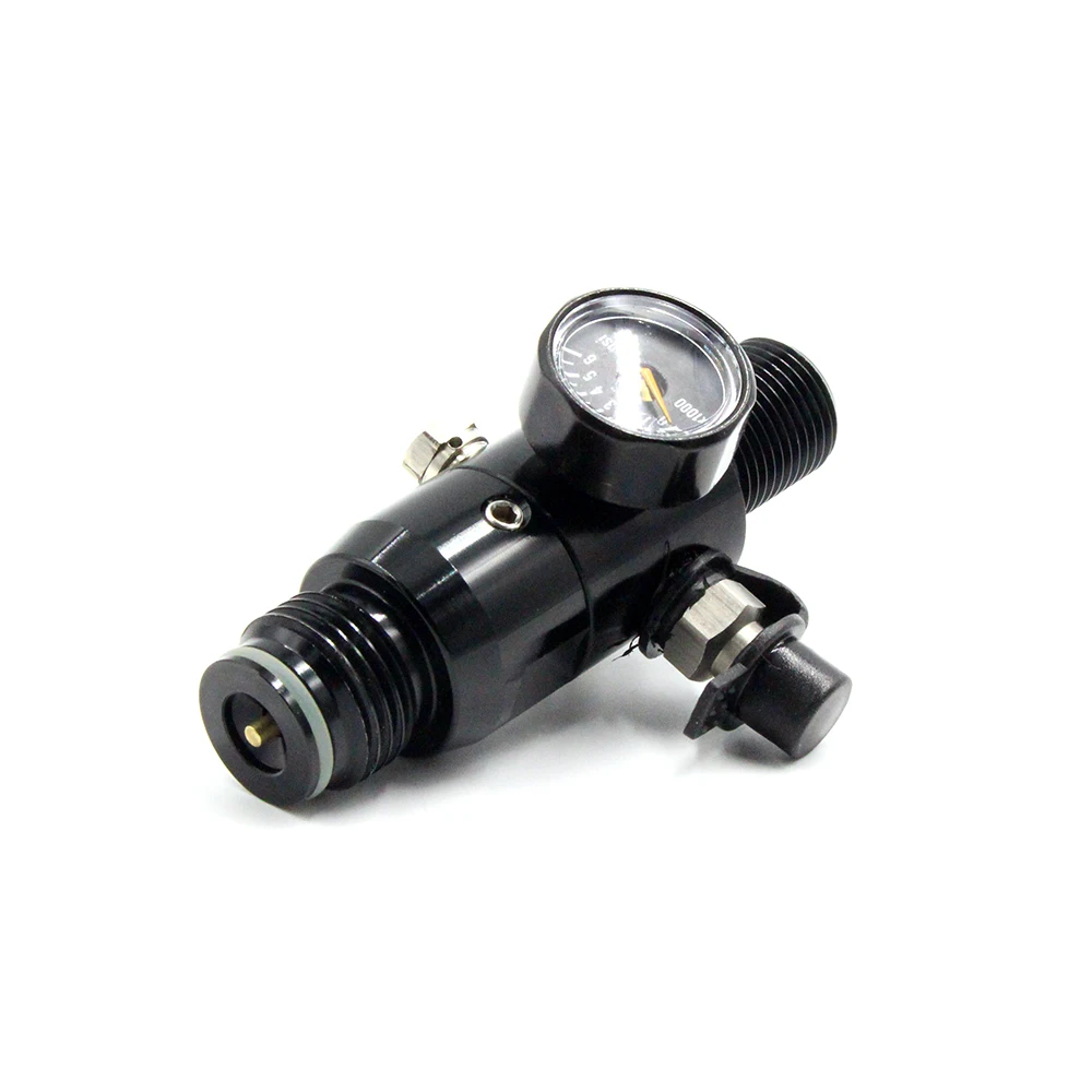 QUPB Paintball HPA Tank Regulator Valve M18*1.5 Thread Black REG001 | Accessories