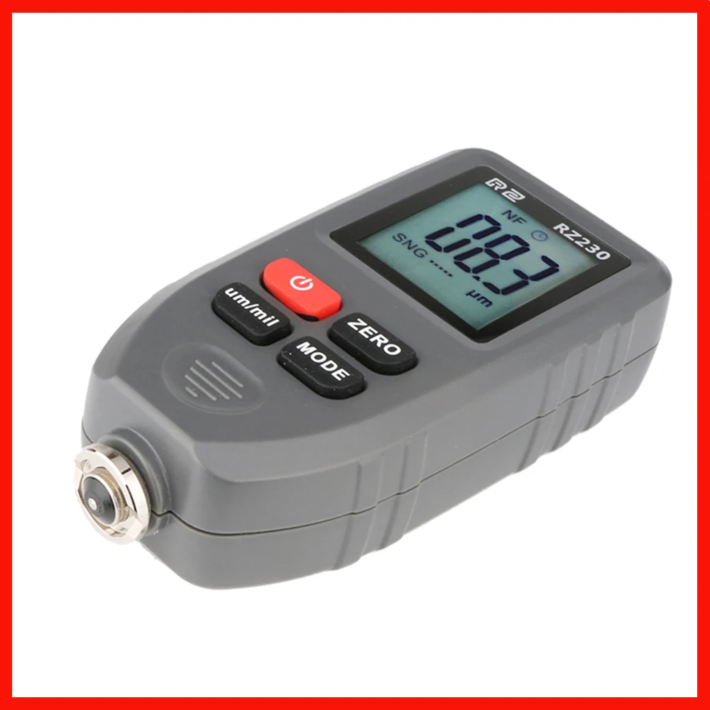 RZ цифровой Краски покрытие Толщина датчик metecoating Gauger и цветных 2 в 1 RZ230|Приборы для