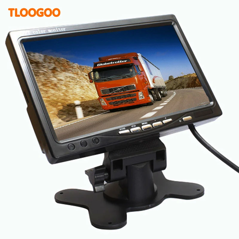 Монитор автобуса 7 дюймов 16:9 автомобильный TFT LCD автономный монитор цифровой