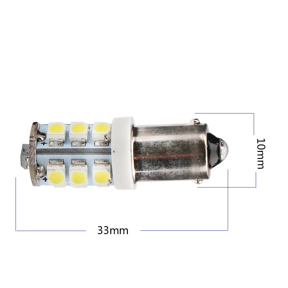 500 шт./лот BA9S 1210 3528 13 SMD LED T4W H6W T11 интерьерные лампы для чтения задние парковочные
