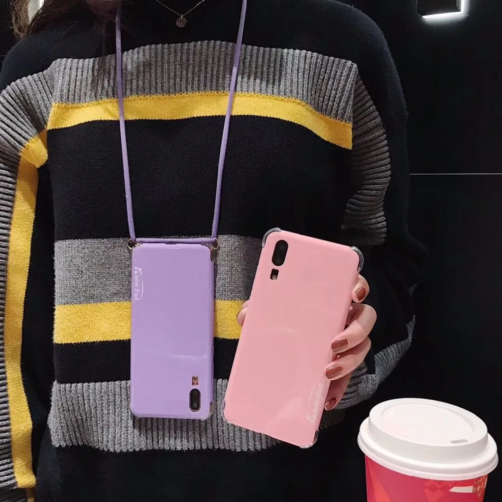 Zxtrby Новый карамельный цвет анти-стук чехол для телефона huawei Honor10 P20 Pro Mate20 мягкий