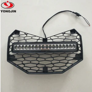 Черная передняя сетчатая решетка со светодиодный светильник кой для Can a-m Maverick X3