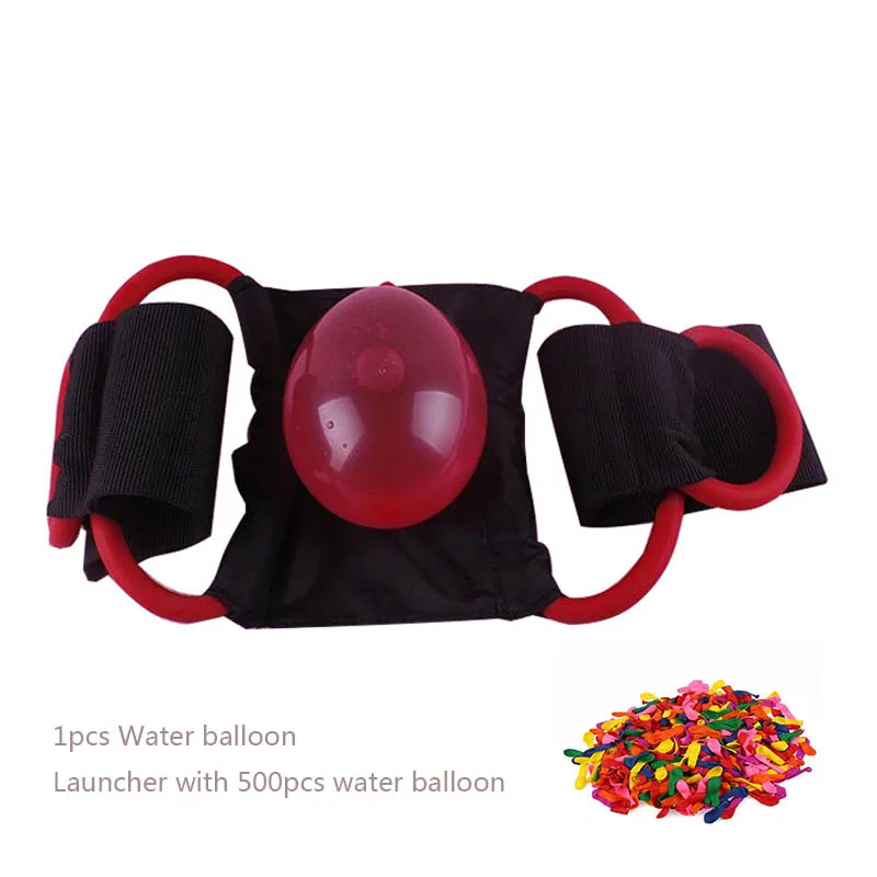 balloon Launcher Пучок водяного шара пусковой бомбы Красочные воздушные шары для детей партии пески пляж маленький воздушный шар Solo Водяная бомба catapot - Цвет: balloon Launcher