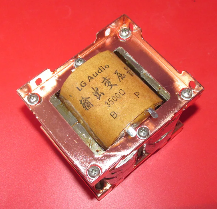 Улучшенный 8C аморфный 3K5 одиночный выходной трансформатор для 300B трубки, 3,5 K: 4 Ом 8 Ом трансформатор