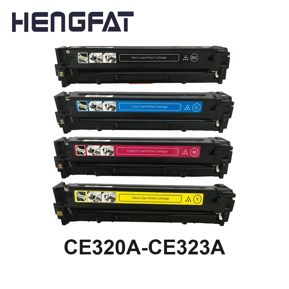 Toner cartridge 2pieces  CE320A 128A for HP LaserJet CP1210 1215  1510 1515 1518 CM1312  HP CP1525 CM1415 M251 MPF M276 printer