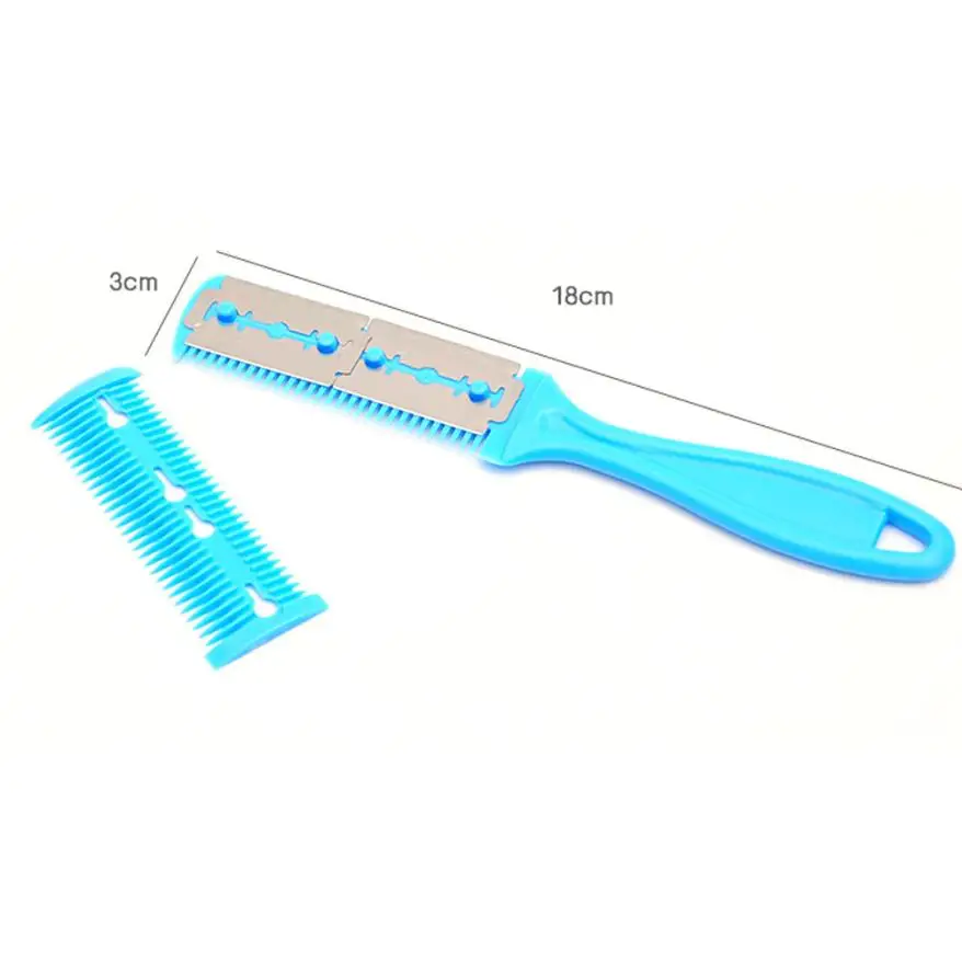 2018 Новый парикмахерский Ножницы стрижка волос стиль бритва Волшебная Расческа с