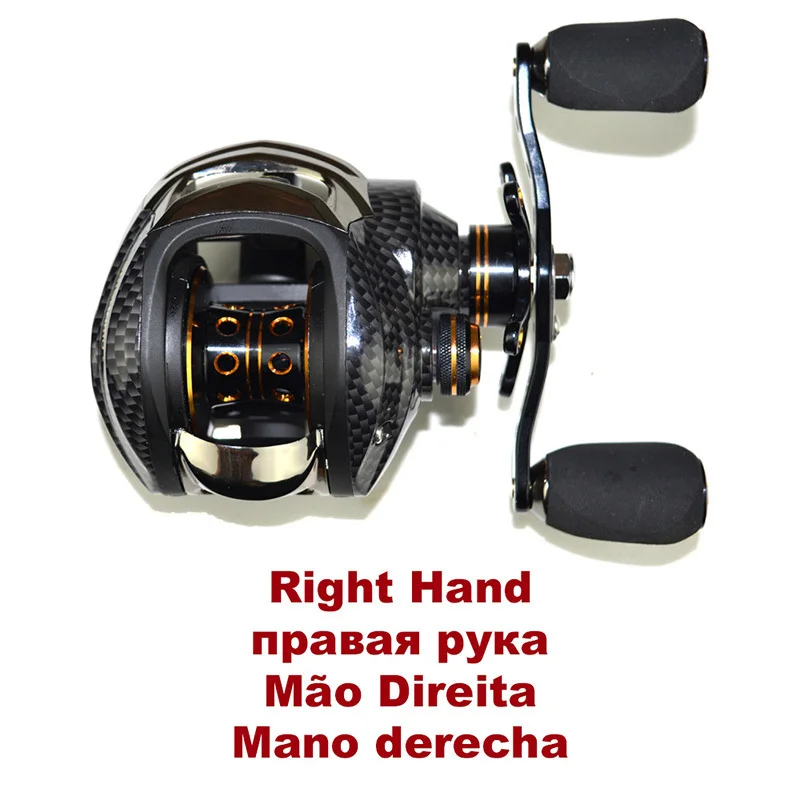 Fishdrops Lb200 7.0: 1 двойной Тормозные системы 18BB Baitcasting катушка левой и правой руки морской Наживка литья Катушка Рыболовные катушки