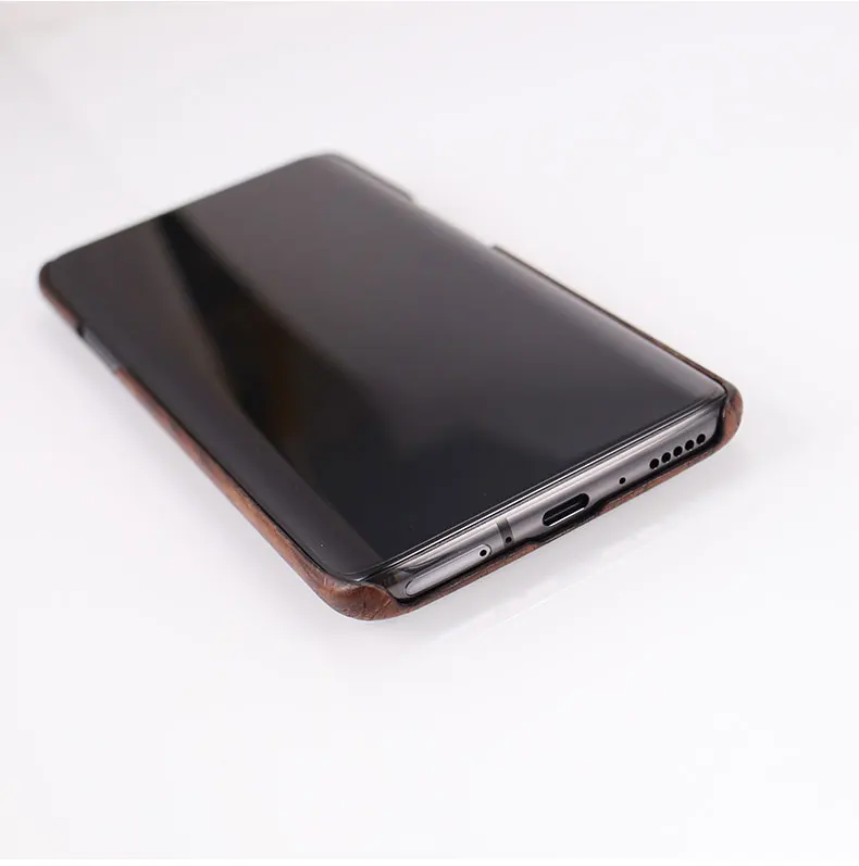 Натуральный Деревянный чехол для телефона для Oneplus 7 7 Pro 7Pro Чехол черный палисандр/Черный лед дерево оболочка(настоящее дерево) 1+ 7 Pro
