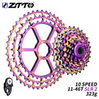 ZTTO MTB 10 скоростная велосипедная кассета 11-46T SLR широкое соотношение CNC Freewheel 10 скоростная цепь Звездочка для горного велосипеда X0 X9 M610 M781