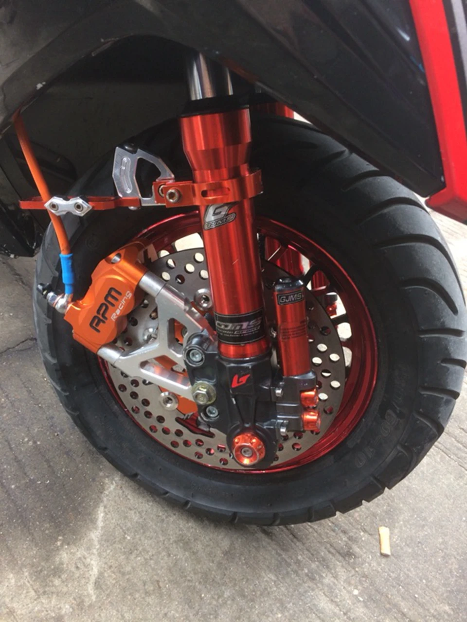 Набор тормозных адаптеров для скутера Honda Joker/LYM100T/RSZ/BWS 200 мм/220 мм об/мин|scooter