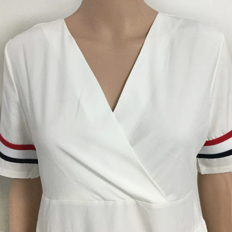 Летние африканские платья для женщин vestidos de fiesta с V образным вырезом красное