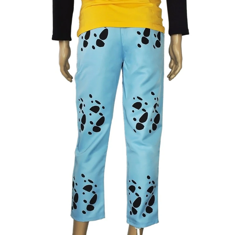 Аниме ONE PIECE Trafalgar Law Косплей костюмы хлопковые брюки повседневные европейский