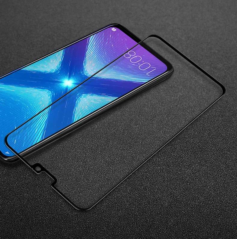 Imak Pro+ Защитная пленка для экрана для HUAWEI Honor 8X полное покрытие из закаленного стекла для Honor 8X полное поглощение клея Автоматическая не точка