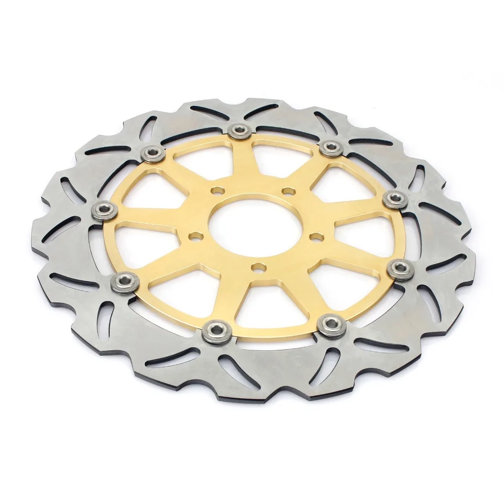 

BIKINGBOY For Suzuki GSXR 1000 GSX-R 1000 K1 K2 01 02 2001 2002 Floating Front Rear Brake Discs Disks Rotor Pads