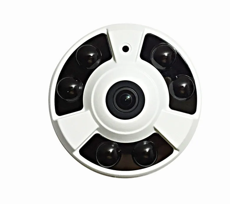 Дешевые CMOS сенсор 720P 1.0MP HD 2A 1 2 мм 360 градусов рыбий глаз панорамный IP Купол CCTV