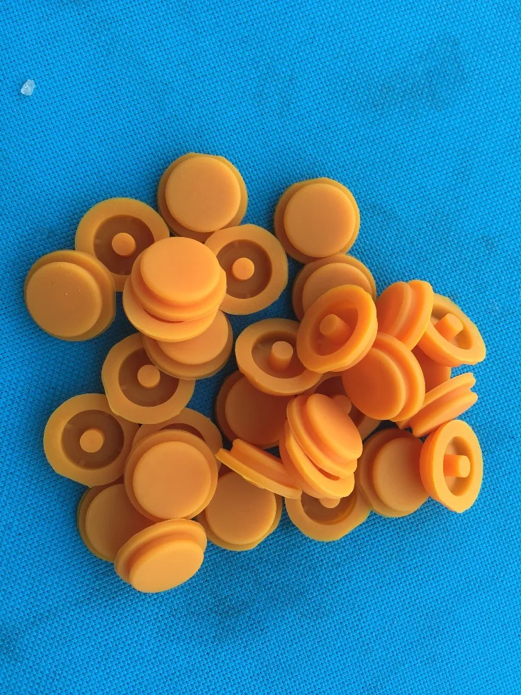 100 шт./лот для замены кнопочного ключа резиновый корпус дистанционного