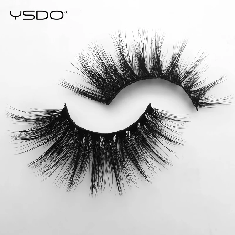 Ресницы Накладные YSDO объемом 25 мм 3d норковые полоски для макияжа натуральные