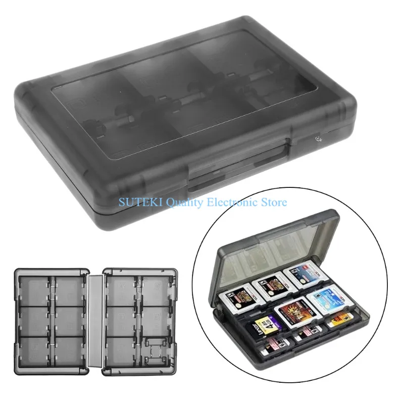 Чехол для игровой карты держатель хранения картриджей коробка Nintendo DS 3DS 28 в 1