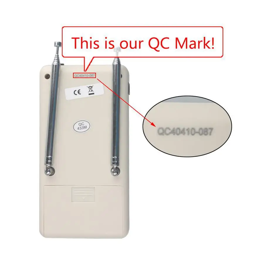 New 433Mhz Remote Control Code Scanner(copier) Car Key Wireless Key/Code Scanner |