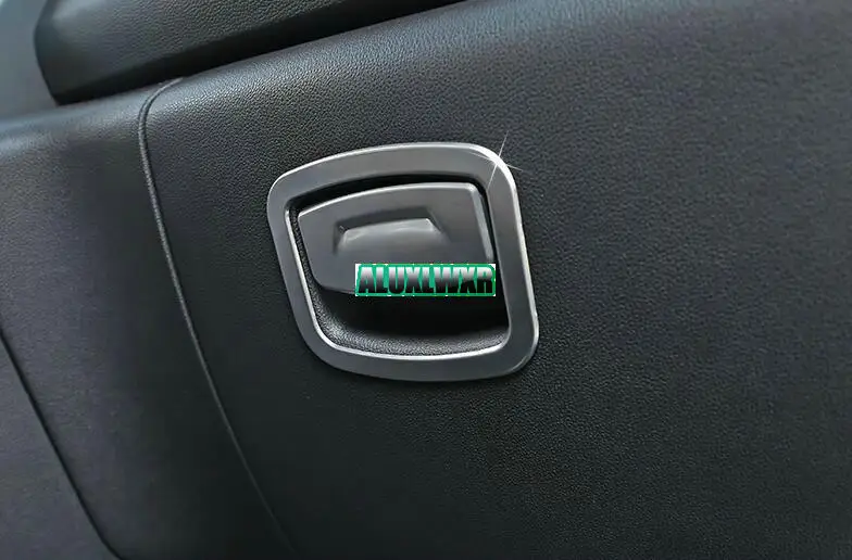 Подходит для Renault Koleos samsung QM6 автомобильное внутреннее покрытие: нержавеющая сталь коробка для хранения со-приводом ручка переключателя отделка крышки отделка 2 шт