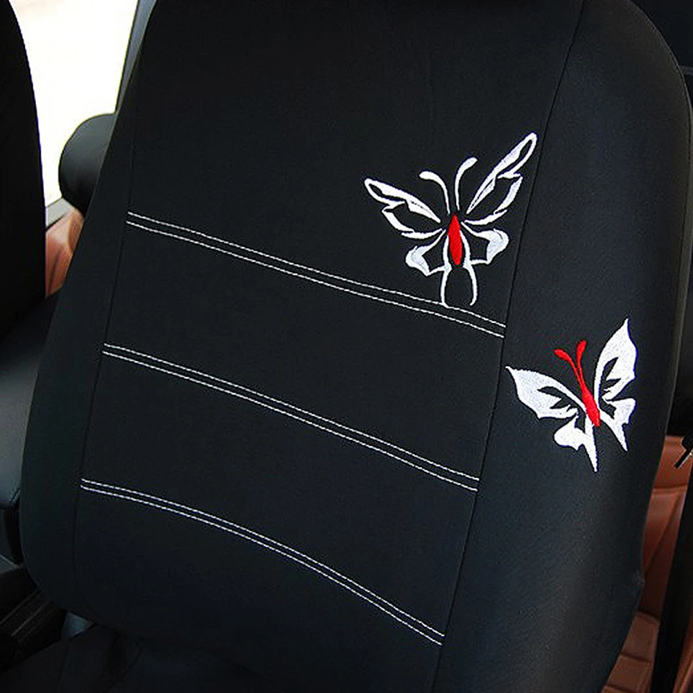 

Butterfly Car Seat Covers For Women Universal Fit Most Auto Interior Decoration Accessories Car Seat Protector