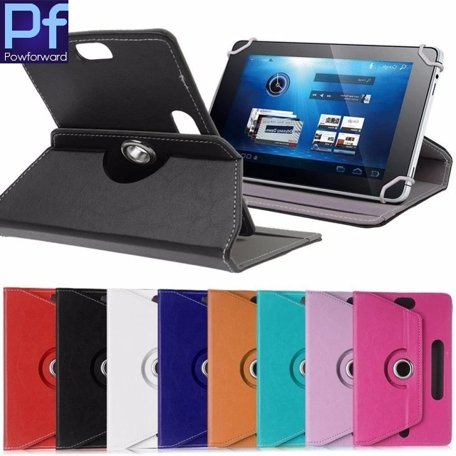 For Prestigio MultiPad PMT5117/PMT5021 3G 10.1&quotInch 360 Degree Rotating Universal Tablet PU Leather cover case Free Pen | Компьютеры и