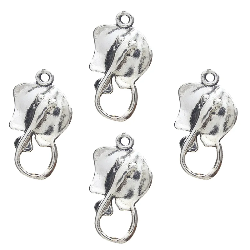 MEIBEADS 10 шт. 14*24 мм старинный серебряный цвет сплав слон кулон для изготовления