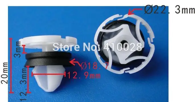 Shhworldsea автоматическая пластиковая застежка отделка двери фиксированная пряжка