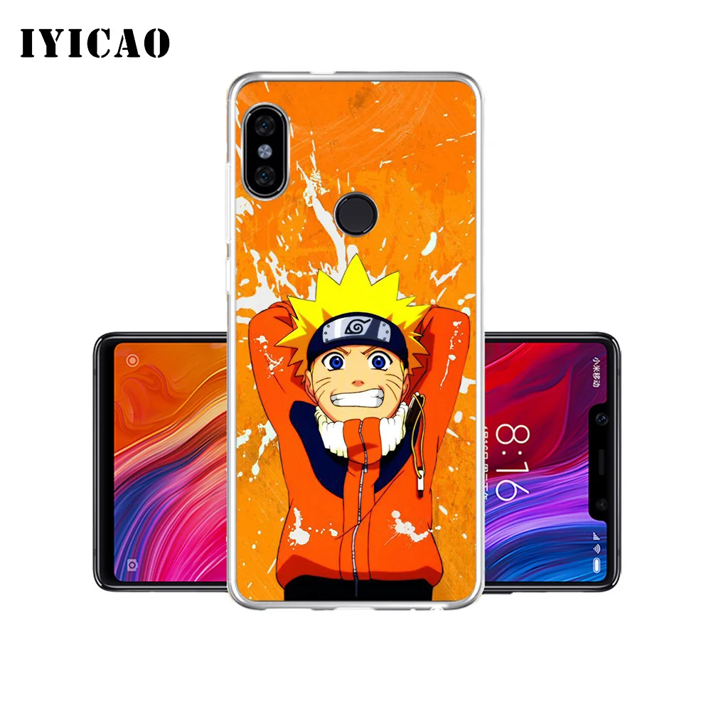 IYICAO Uzumaki Naruto Мягкий силиконовый чехол для телефона Xiaomi Mi 9 8 SE 6 A1 A2 Lite F1 MIX2S MIX3 TPU