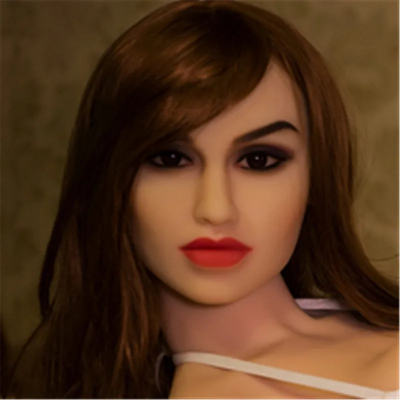 WMDOLL #174 Соблазнительная девушка секс куклы голова силиконовая кукла для взрослых
