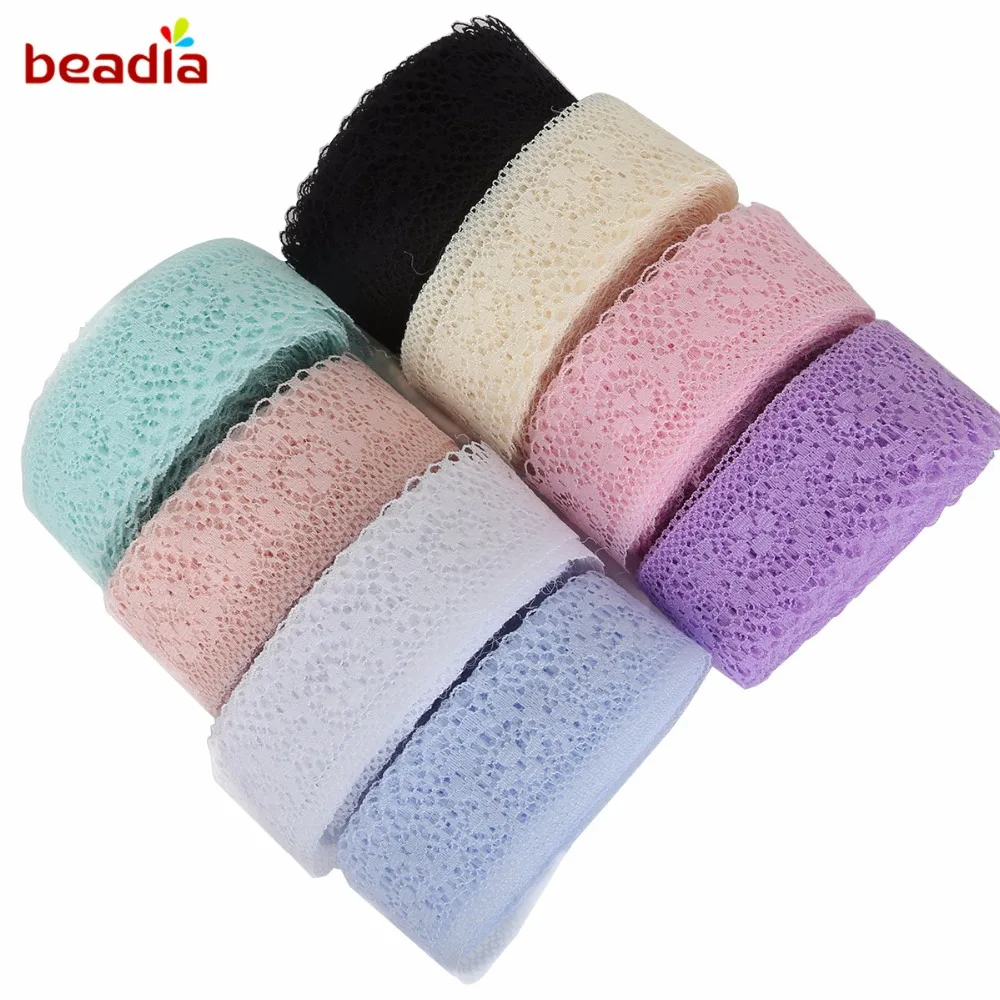 10 ярдов/партия кружевная лента ширина 4 см|lace ribbon|lace trim fabrictrim fabric |