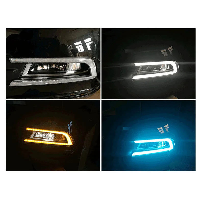 Стайлинг автомобиля для Volkswagen Passat Россия 2015 DRL светодиодсветодиодный дневные